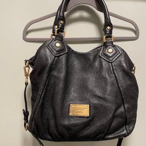Marc by Marc Jacobs Black "Classic Q Fran Bag" + Matching Wallet included